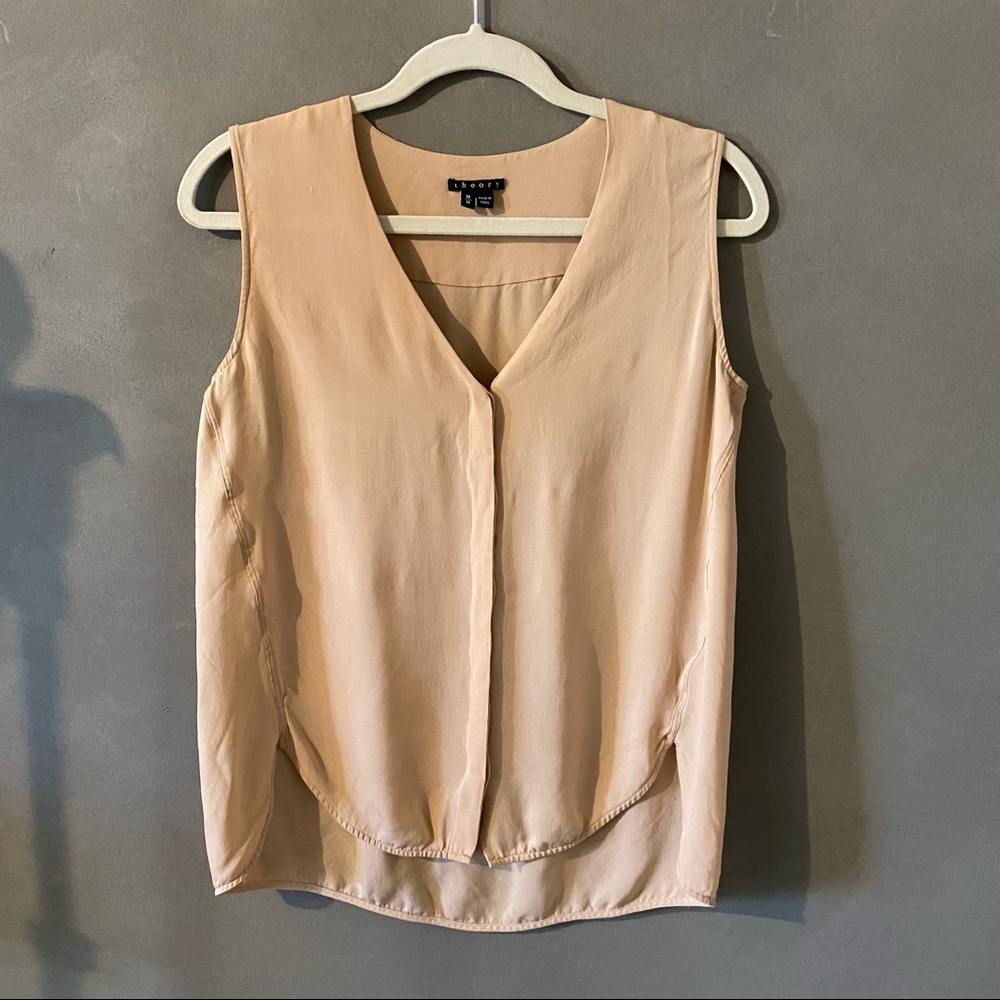 Theory Silk top size M